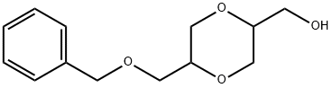 1,4-Dioxane-2-methanol, 5-[(phenylmethoxy)methyl]- Structure