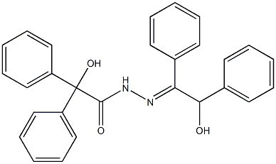 2-hydroxy-N'-(2-hydroxy-1,2-diphenylethylidene)-2,2-diphenylacetohydrazide|