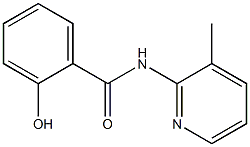 2-hydroxy-N-(3-methylpyridin-2-yl)benzamide Structure