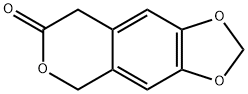 5,8-Dihydro-7H-[1,3]dioxolo[4,5-g]isochromen-7-one,34140-20-0,结构式