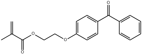 34570-27-9 4-羟乙烯基氧基二苯甲酮甲基丙烯酸酯