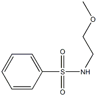 346695-23-6 N-(2-methoxyethyl)benzenesulfonamide