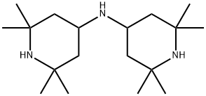 双(2,2,6,6-四甲基哌啶-4-基)胺 结构式