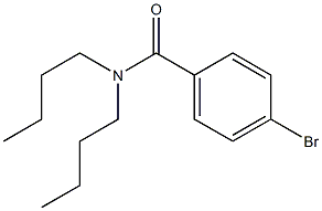 4-bromo-N,N-dibutylbenzamide Struktur