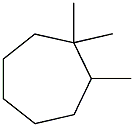 1,1,2-Trimethylcycloheptane.,35099-89-9,结构式