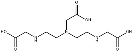 N,N-bis[2-[(carboxymethyl)amino]ethyl]glycine, 35403-14-6, 结构式