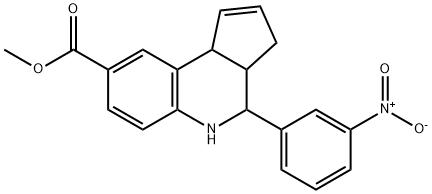 354816-04-9 methyl 4-{3-nitrophenyl}-3a,4,5,9b-tetrahydro-3H-cyclopenta[c]quinoline-8-carboxylate
