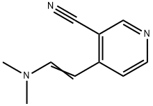 (E)-4-(2-(diMethylaMino)vinyl)nicotinonitrile Struktur