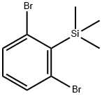 1,3-dibromo-2-(trimethylsilyl)benzene Struktur