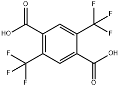 2,5-bis(trifluoromethyl)terephthalic acid Structure