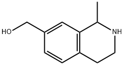 (1-甲基-1,2,3,4-四氢异喹啉-7-基)甲醇,371221-61-3,结构式