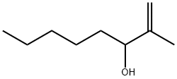1-Octen-3-ol, 2-methyl- Struktur