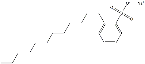 dodecyl benzenesulfonic acid, sodiuM salt Struktur