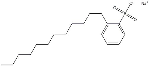 dodecyl benzenesulfonic acid, sodiuM salt 结构式