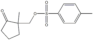 (1-methyl-2-oxocyclopentyl)methyl 4-methylbenzene-1-sulfonate