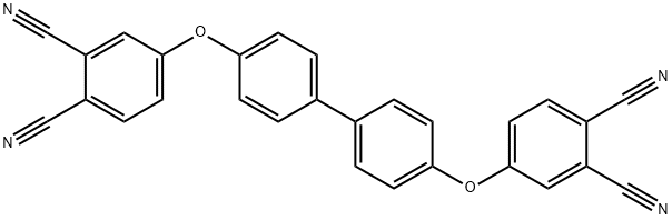 4,4 '-双(3,4-二氰基苯氧基)联苯,38791-69-4,结构式