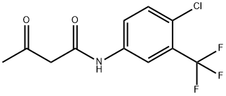N-[4-클로로-3-(트리플루오로메틸)페닐]-3-옥소부탄아미드