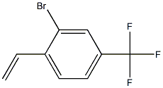 2-bromo-1-ethenyl-4-(trifluoromethyl)benzene Structure