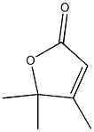 2(5H)-Furanone,4,5,5-trimethyl- 化学構造式