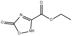 ethyl 5-hydroxy-1,2,4-oxadiazole-3-carboxylate Struktur