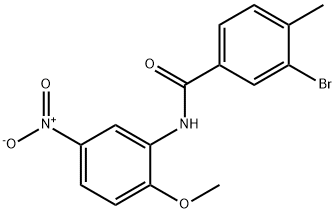 443669-63-4 3-bromo-N-(2-methoxy-5-nitrophenyl)-4-methylbenzamide