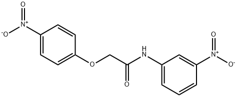 2-(4-nitrophenoxy)-N-(3-nitrophenyl)acetamide Struktur