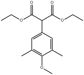 Propanedioic acid, 2-(4-methoxy-3,5-dimethylphenyl)-, 1,3-diethyl ester