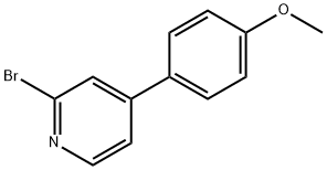 2-Bromo-4-(4-methoxyphenyl)pyridine Structure