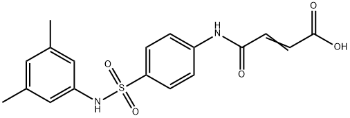 (E)-4-{4-[(3,5-dimethylanilino)sulfonyl]anilino}-4-oxo-2-butenoic acid|