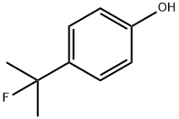 4-(2-氟-2-丙基)苯酚 结构式