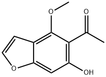 Ethanone, 1-(6-hydroxy-4-methoxy-5-benzofuranyl)-