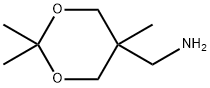 (2,2,5-TRIMETHYL-1,3-DIOXAN-5-YL)METHANAMINE 化学構造式