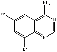 6,8-dibromoquinazolin-4-amine Structure