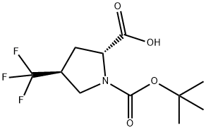 (2R,4S)-1-(tert-butoxycarbonyl)-4-(trifluoromethyl)pyrrolidine-2-carboxylic acid