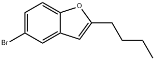 5-溴-2-丁基苯并呋喃, 497225-66-8, 结构式