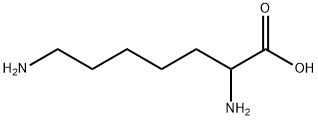 Heptanoic acid, 2,7-diamino-,498-56-6,结构式