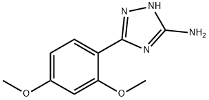5-(2,4-dimethoxyphenyl)-4H-1,2,4-triazol-3-amine Structure