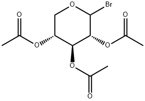 D-Xylopyranosyl bromide, 2,3,4-triacetate 结构式
