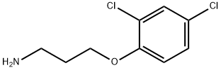 3-(2,4-dichlorophenoxy)propan-1-amine,50911-63-2,结构式