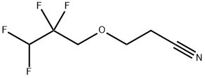 3-(2,2,3,3-Tetrafluoropropoxy)propionitrile Struktur