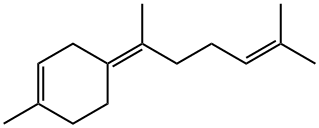 Cyclohexene, 4-(1,5-dimethyl-4-hexen-1-ylidene)-1-methyl-, (4E)-, 53585-13-0, 结构式