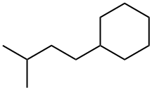Isopentylcyclohexane. Structure