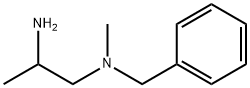 (2-氨基丙基)(苯甲基)甲基胺, 54151-43-8, 结构式