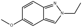 2H-Indazole, 2-ethyl-5-methoxy- Structure