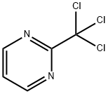 Pyrimidine, 2-(trichloromethyl)- Struktur