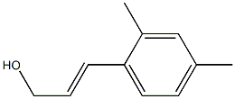 (E)-3-(2,4-dimethylphenyl)prop-2-en-1-ol Structure