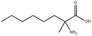 2-氨基-2-甲基辛酸, 5472-93-5, 结构式