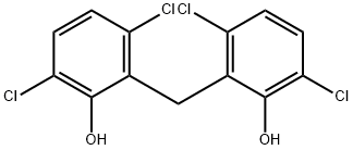 Phenol, 2,2'-methylenebis[3,6-dichloro-,55-00-5,结构式