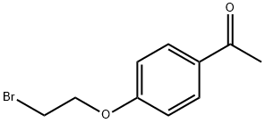 1-[4-(2-bromoethoxy)phenyl]ethanone 结构式