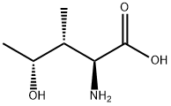 (2S,3R,4R)-2-Amino-3-methyl-4-hydroxypentanoic acid Struktur